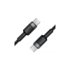 Дата кабель USB-C to USB-C 1.2m 60W black Acefast (6974316285137)