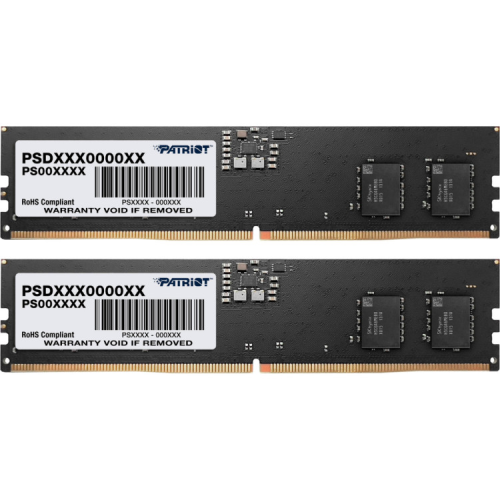 Модуль пам'яті для комп'ютера DDR5 16GB (2x8GB) 4800 MHz Signature Line Patriot (PSD516G4800K)
