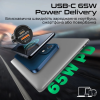 Зарядний пристрій Promate transdrive-65w