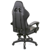 Кресло игровое Аклас Бешкет ANF подростковый Черный (PU-черный/серый) (00160338)