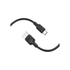 Дата кабель USB 2.0 AM to USB-C 2.0m silicone black BOROFONE (6941991115509)