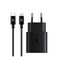 Зарядное устройство Armorstandart AR-TA800 25W USB-C + cable USB-C to Lightning black (ARM77721)