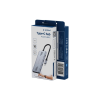 Концентратор Gembird USB-C 4-in-1 4xUSB-C 3.2 silver (UHB-CM-U310-C4-01)