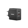 Блок живлення до ноутбуку Lenovo Dual USB-C 65W GaN Charger (40AW065BEU)