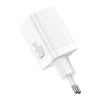 Зарядний пристрій Baseus 1xUSB-C 30W + 1xUSB white (CCSUPP-E02)