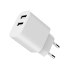 Зарядний пристрій Gembird 2 USB-A 5V/2.4A (12W) white (TA-UC-2A12-01)