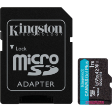 Карта пам'яті Kingston 1TB microSDXC сlass 10 UHS-I U3 V30 A2 Canvas Go Plus G4 (SDCG4/1TB)