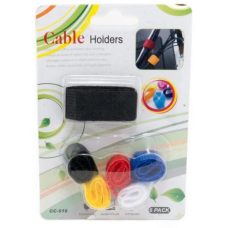 Держатель для кабеля Extradigital Cable Holders CC-918 (Color Set) * 6 (KBC1728)