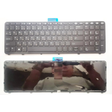 Клавиатура ноутбука HP ZBook 15 G1/G2, 17 G1/G2 черн з черн рамкаUA/RU (A46163)