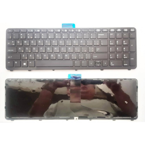 Клавиатура ноутбука HP ZBook 15 G1/G2, 17 G1/G2 черн з черн рамкаUA/RU (A46163)