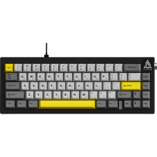 Клавіатура Ajazz AK650 Moon Yellow Switch USB UA Black/Grey/Yellow (AK650-MY-GWY)