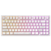 Клавіатура Dark Project ALU81 Terra Nostra PBT RGB Mech G3MS Moonstone White (DPKB_NOSTRA_81_ANSI_WHITE_UA)