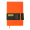 Книга записна Buromax Touch Me 96 аркушів А5 у клітинку помаранчевий (BM.295102-11)