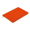 Книга записна Buromax Touch Me 96 аркушів А5 у клітинку помаранчевий (BM.295102-11)