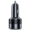 Зарядное устройство Choetech car 2хUSB-C+USB-A 130W QC3.0/PD/PPS black (TC0011-BK)