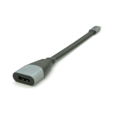 Переходник USB-C to HDMI F 0.18m black-gray Voltronic (Type-C(M)/HDMI(F)flat18cm)