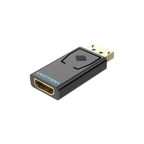 Перехідник DP Male to HDMI Female black Vention (HBKB0)