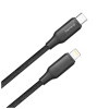 Дата кабель USB-C to Lightning 2.0m PD30W TPE embossed black ColorWay (CW-CBPDCL102-BK)