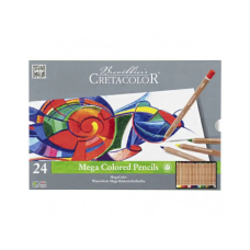 Олівці кольорові Cretacolor Megacolor 24 кольори (9014400280887)