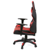 Кресло игровое Аклас Стрек Light ANF Красный (PU-черный/красный) (00160344)