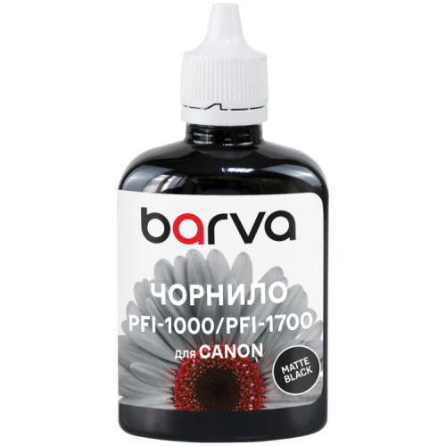 Чернила Barva Canon PFI-1000/PFI-1700 100ml MBK, pigment (C1700-973)