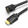Кабель мультимедійний HDMI M to HDMI M 3.0m 90° corner black Vention (AAQBI)