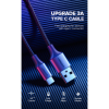 Дата кабель USB 2.0 AM to USB-C 3.0m 3.0A 18W US288 Space Gray Ugreen (60408)