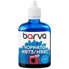 Чернила Barva HP 971/973/981 100ml cyan, pigment (H973-988)