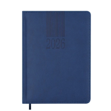 Тижневик Buromax датований 2026 CODE, А5 синій (BM.2142-02)