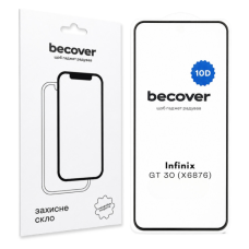 Скло захисне BeCover 10D Infinix GT 30 (X6876) Black (715937)