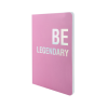 Книга записна Axent Motivation Be legendary A5 у клітинку 80 аркушів (8700-6-A)
