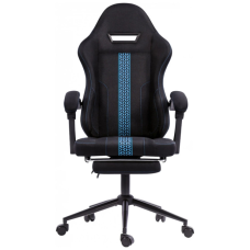 Крісло ігрове GT Racer X-2331 Black/Blue (X-2331 Fabric Black/Blue)