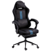 Крісло ігрове GT Racer X-2331 Black/Blue (X-2331 Fabric Black/Blue)