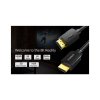 Кабель мультимедійний HDMI to HDMI 2.0m V.2.1 8K 60Hz HDR10 HLG 48Gbps YUV 444 Choetech (XHH-TP20)