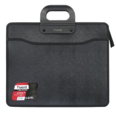 Папка - портфель Axent В4, 3 compartments, black, with zipper closure (1603-01-А)