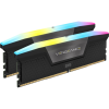 Модуль памяти для компьютера DDR5 64GB (2x32GB) 6000 MHz Vengeance RGB Black Corsair (CMH64GX5M2B6000C40)