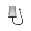 Концентратор J5create USB-C 9-in-1 2xUSB 3.2 + 2xUSB-C PD + 2xHDMI 4K + DisplayPort + SD/TF + RJ45 1000Mbps gray (JCD397-N)