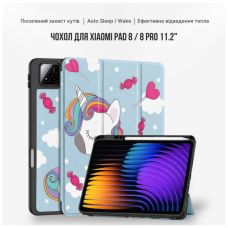 Чохол до планшета BeCover Flexible TPU Mate Xiaomi Pad 8 / 8 Pro 11.2" Unicorn (715631)