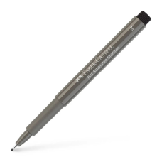 Лайнер Faber-Castell Pitt Artist Pen Fineliner India ink pen товщина М (0,7 мм) колір теплий сірий IV №273 (32054)