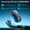 Мишка RAWM SA-SL01C Wireless/Bluetooth White (SA-SL01C.white)