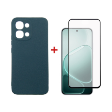 Чохол до мобільного телефона Dengos Carbon + glass Oppo A6 Pro Blue (DG-KM-187)