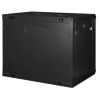Шафа настінна Hypernet 15U 19" 600x600 ProLine (PL-WMNC66-15U-BLACK)