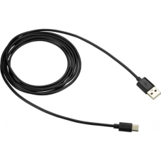 Дата кабель USB 2.0 AM to USB-C 1.8m 1A black Canyon (CNE-USBC2B)