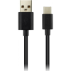 Дата кабель USB 2.0 AM to USB-C 1.8m 1A black Canyon (CNE-USBC2B)