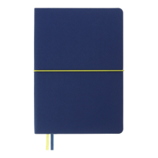 Книга записна Buromax Unique 96 аркушів А5 у клітинку синій (BM.295107-02)