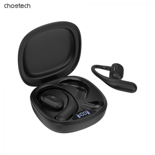 Навушники Choetech Open-ear з LED дисплеєм Black (BH-T25-BK)