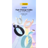 Дата кабель USB 2.0 AM to USB-C 1.0m 100W black Essager (EXC7A-WL01-P)