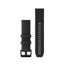 Ремінець до смарт-годинника Garmin QuickFit 22 Watch Bands, Black with Black Stainless Steel Hardware (010-12901-00)