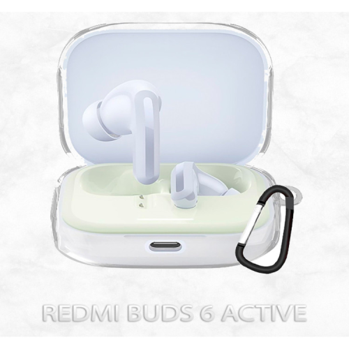 Чохол для навушників BeCover Soft TPU для Xiaomi Redmi Buds 6 Active Transparent (712015)