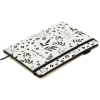 Книга записна Buromax RELAX, А5, 96 аркушів, клітинка, білий (BM.295101-12)